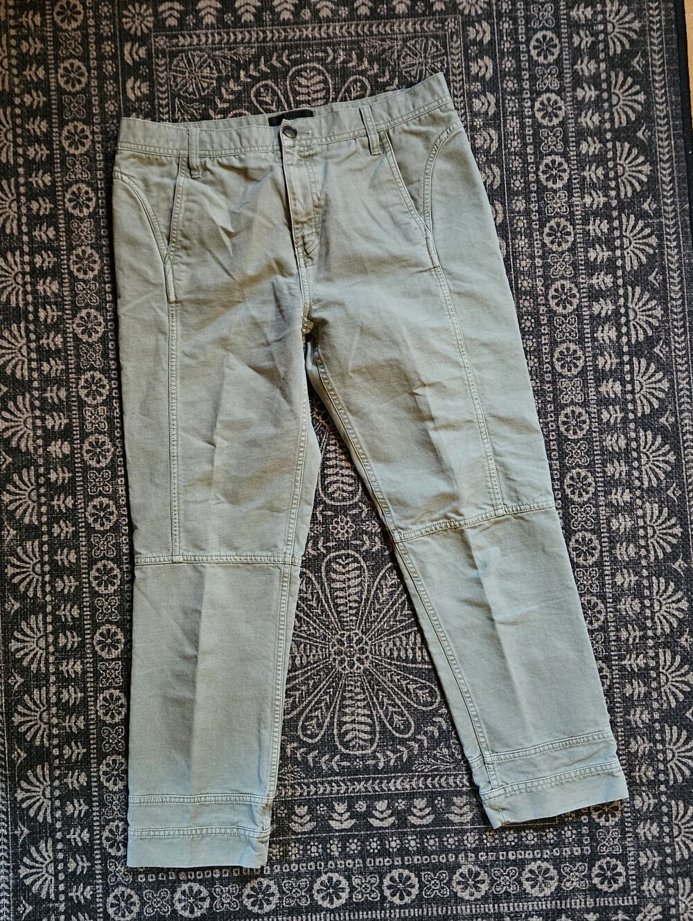 J. Crew Light Green Ankle Crop